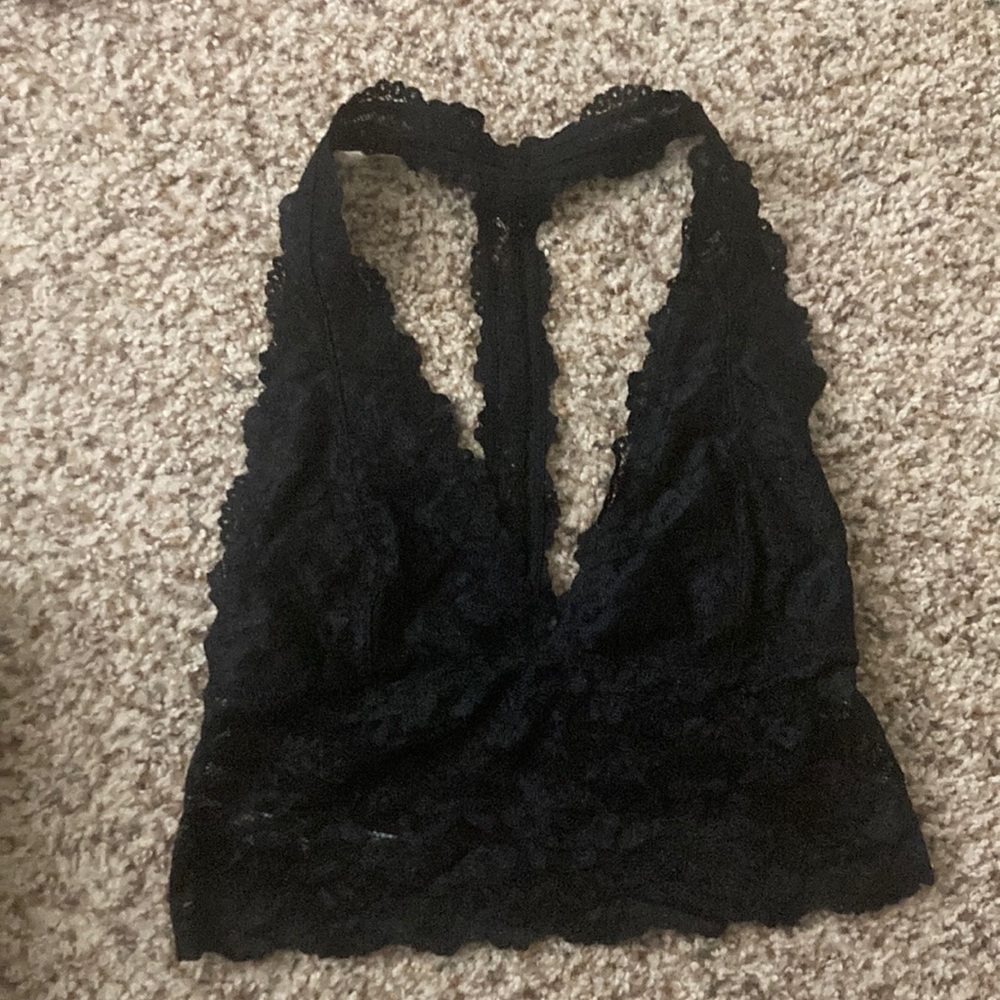 Free People racerback lace bralette